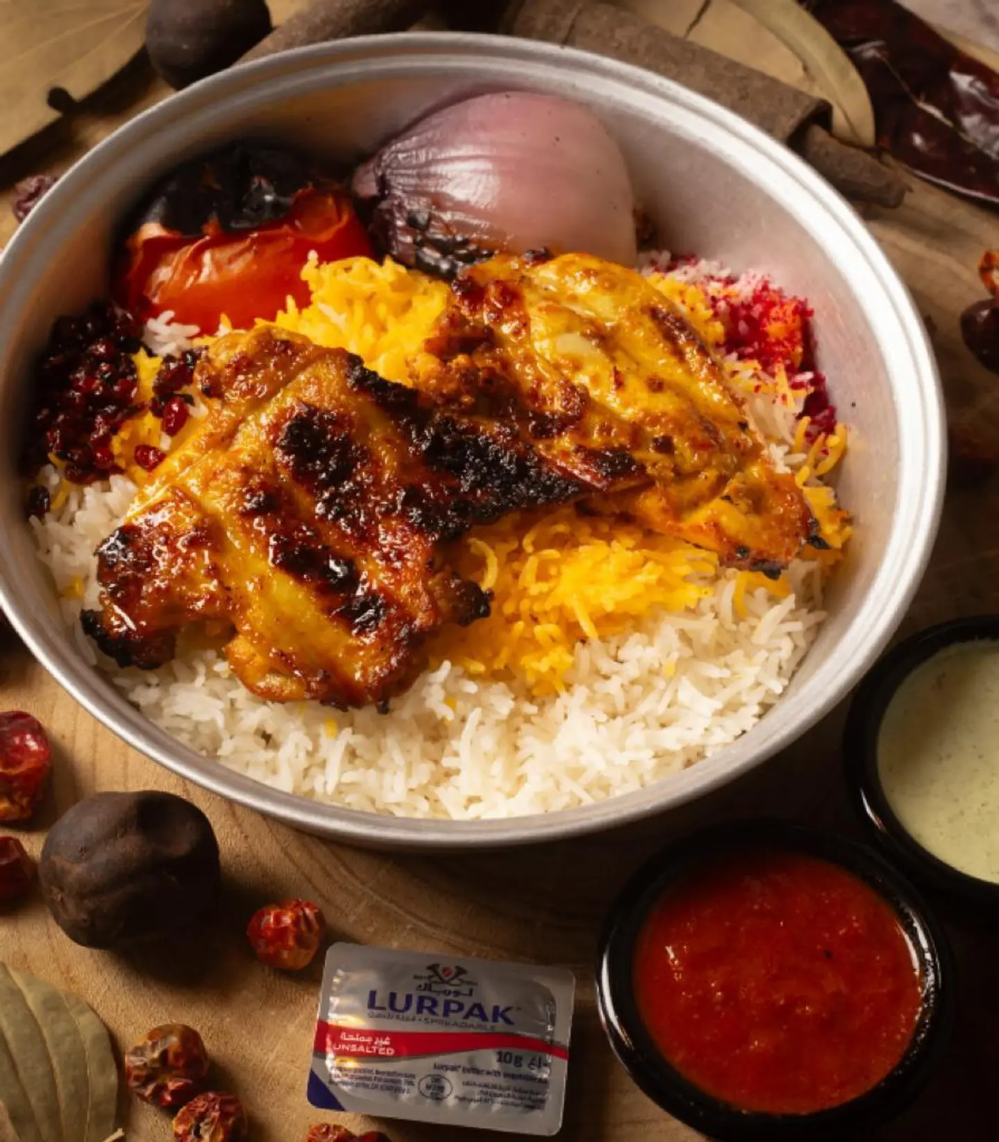 Bonless Chicken With Rice