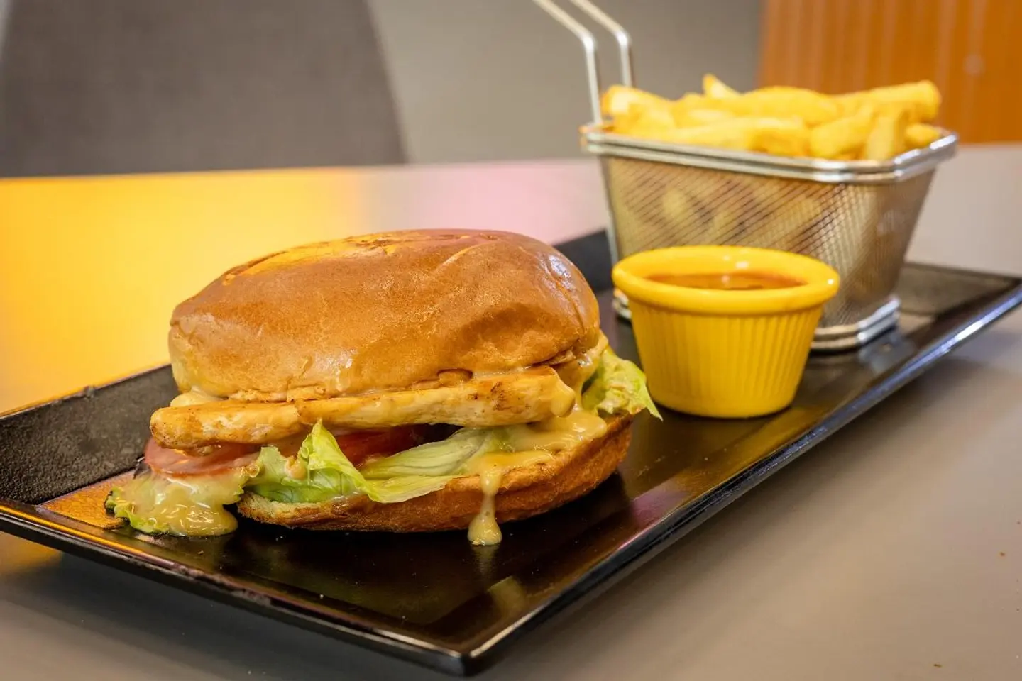 Fish Burger Meal