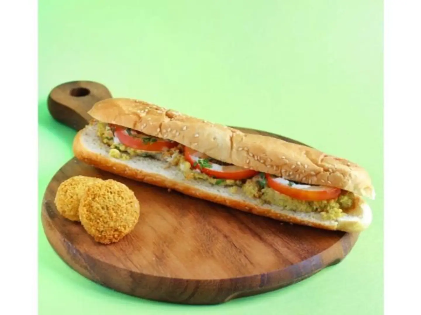 Falafel Sandwich (Samouli)
