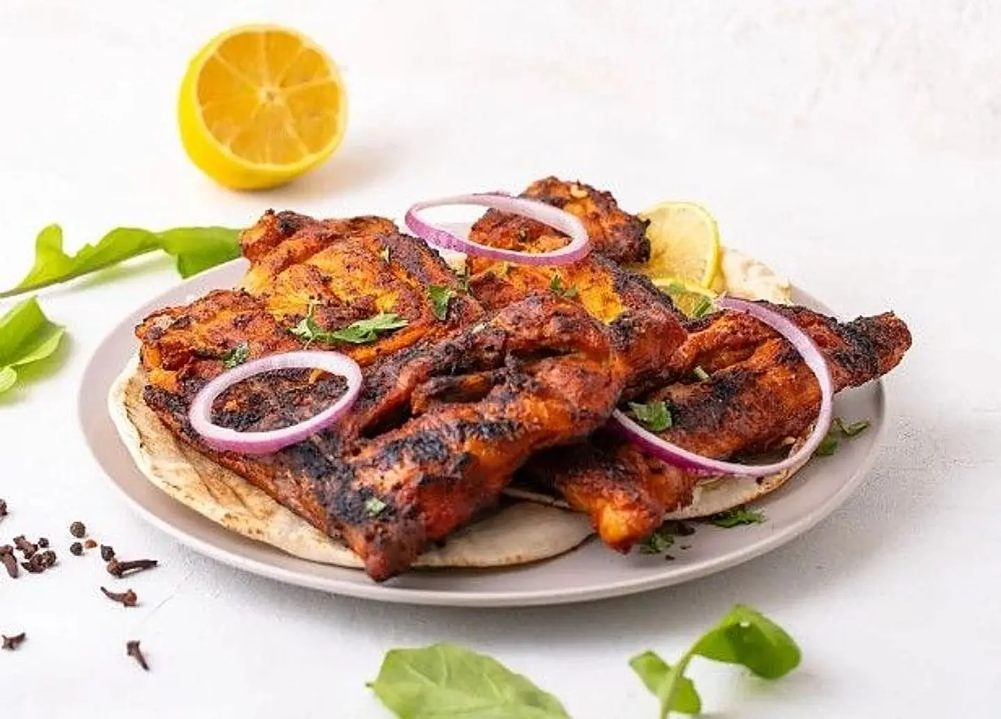 Whole Chicken On Charcoal