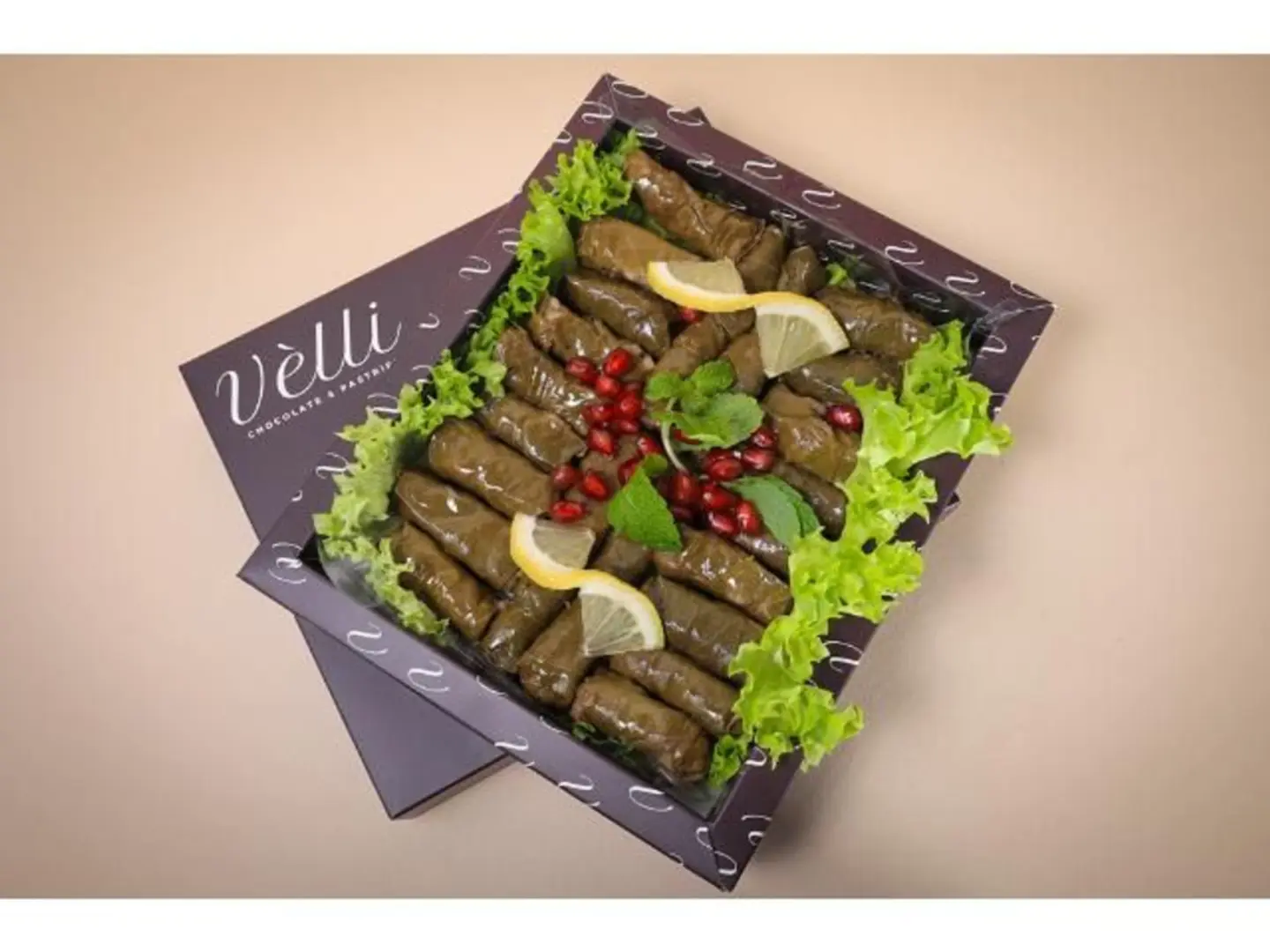 Small Grape Leaves Box