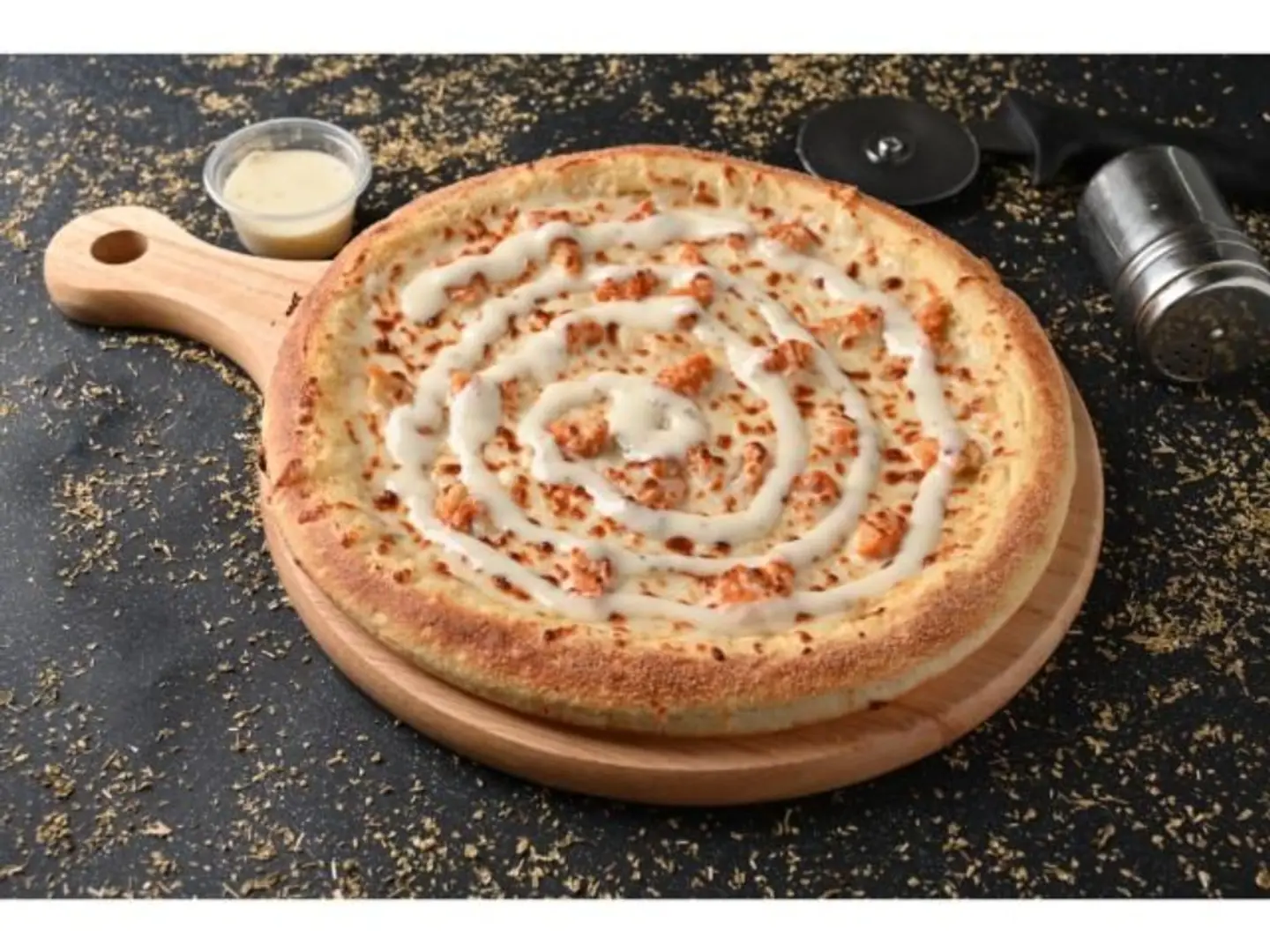 بيتزا تشكن رانش وسط