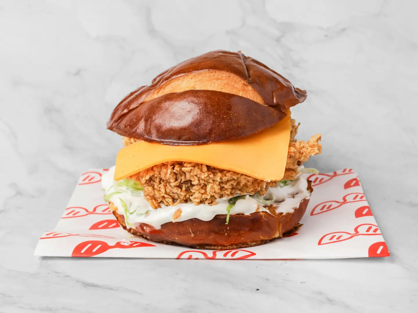 ساندوتش برجر دجاج كلاسيك