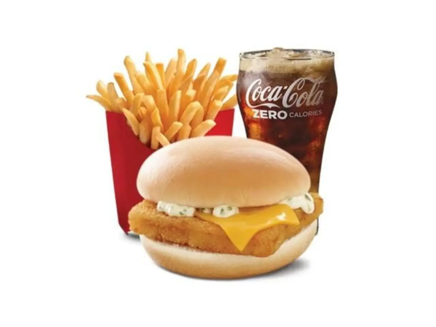 وجبة برجر سمك