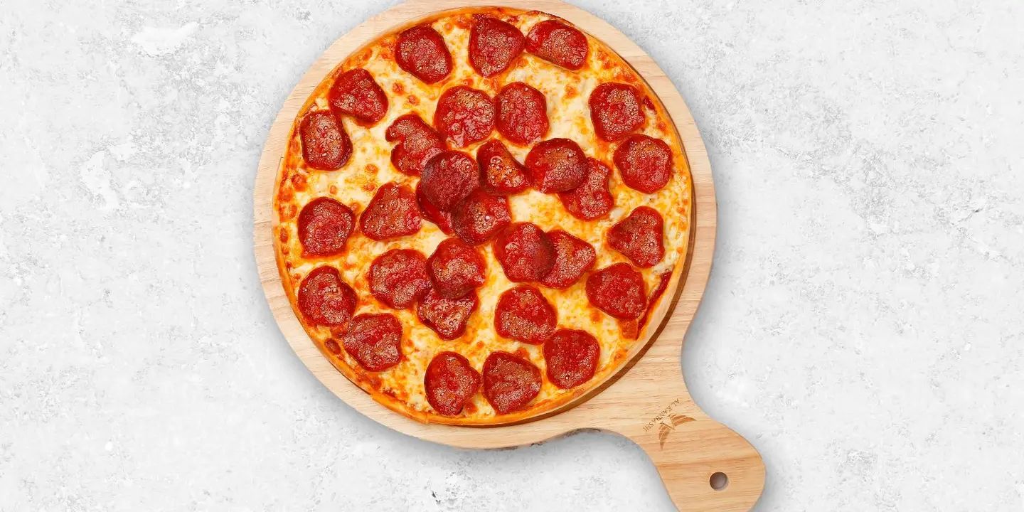Meat Slices Pizza With Pepperoni