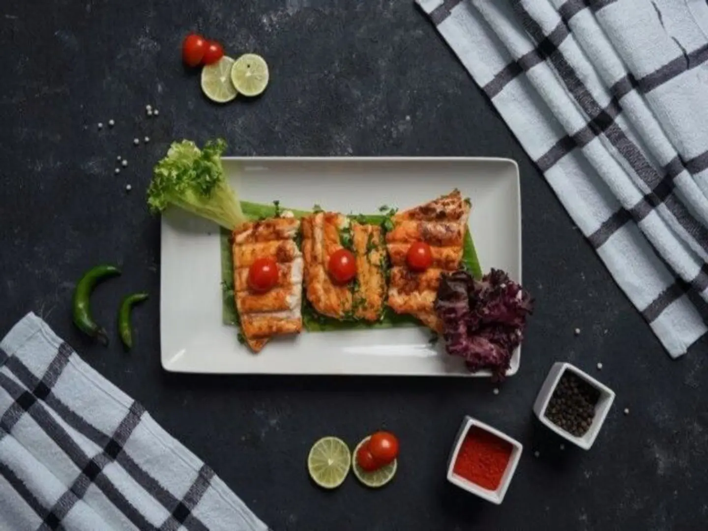 Salmon Asmakna Charcoal Kilo