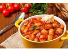 صحن فاصوليا حمراء