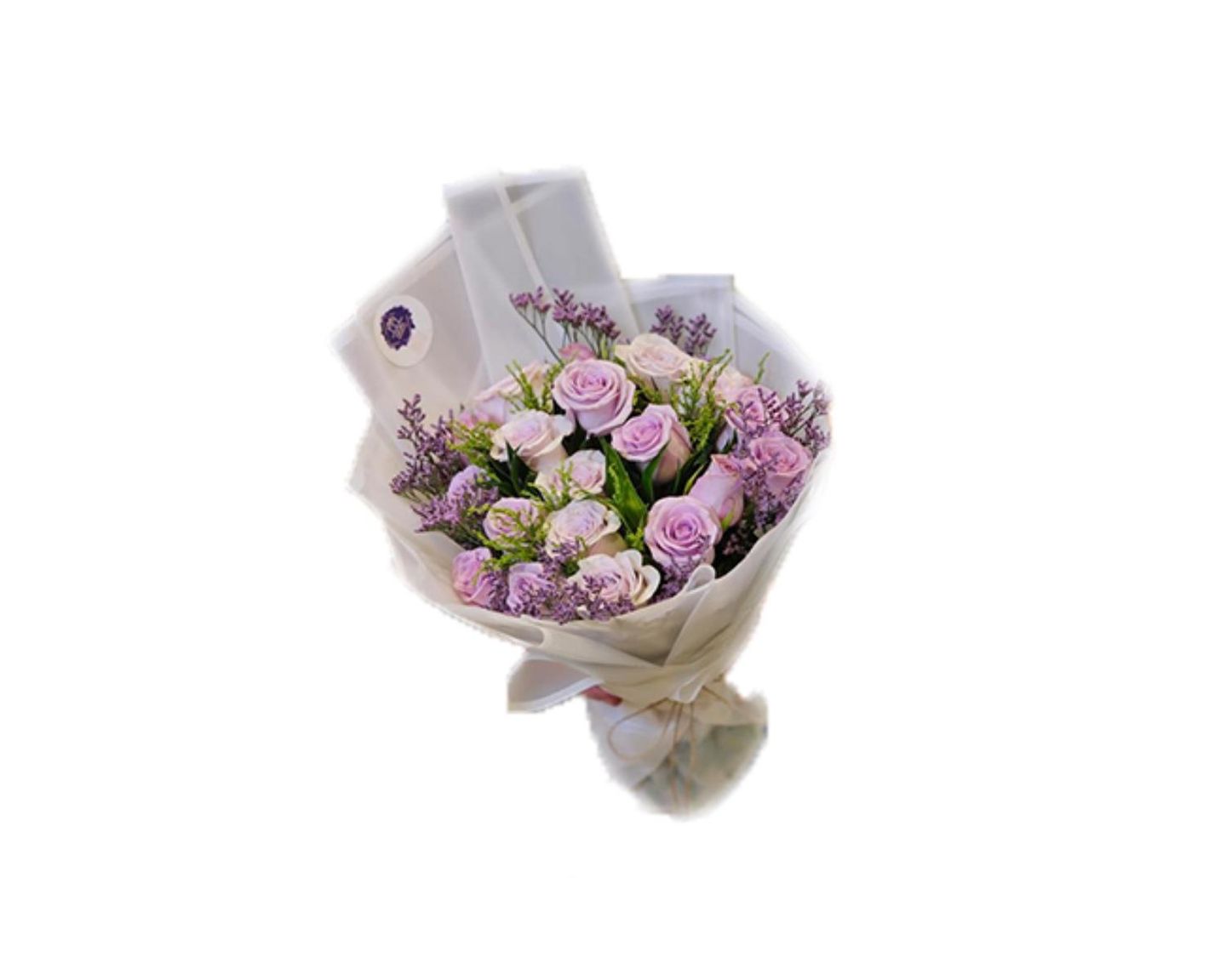 Bouquet Of Violet Roses