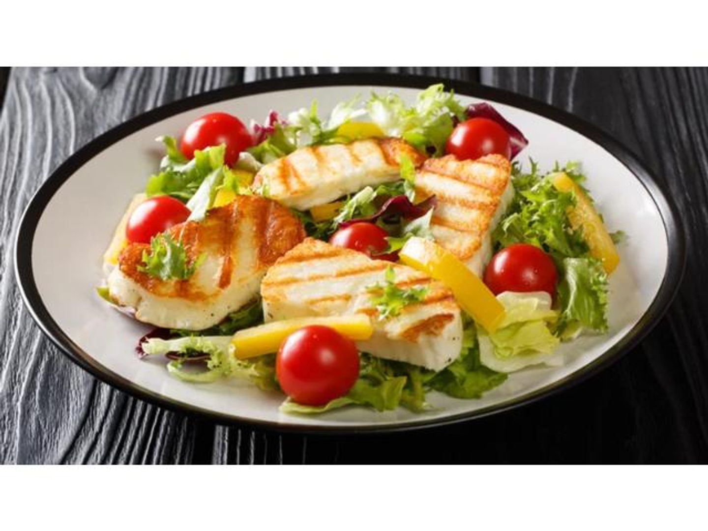 Halloumi Hummus Plate