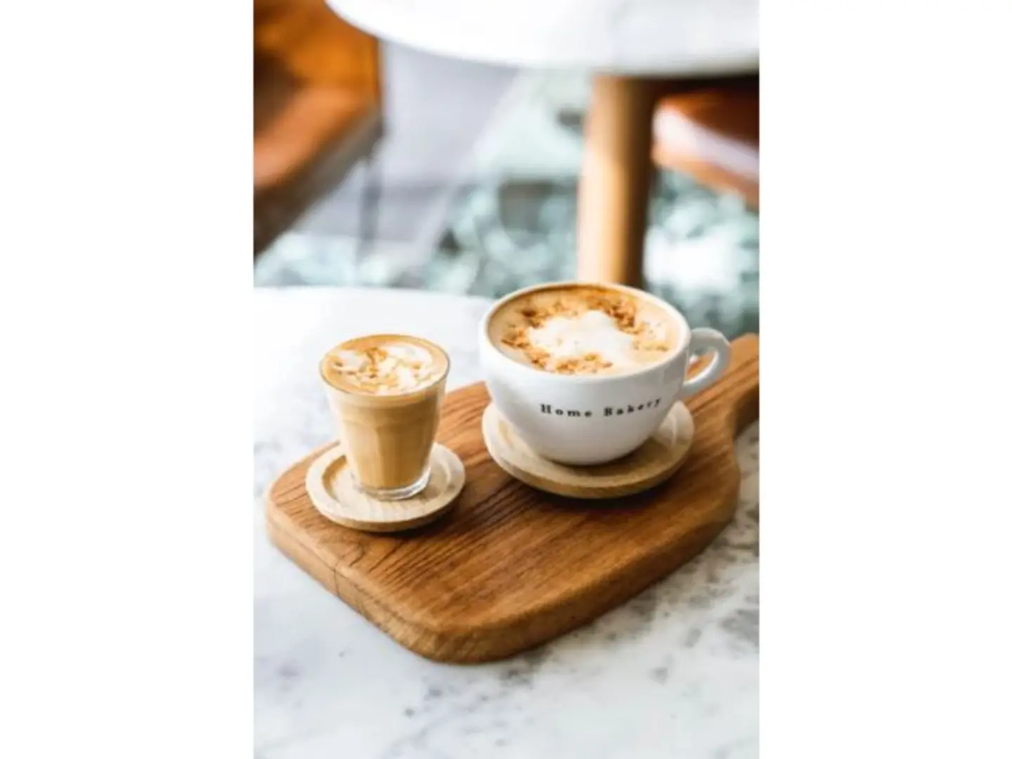 Sweetened Coconut Latte