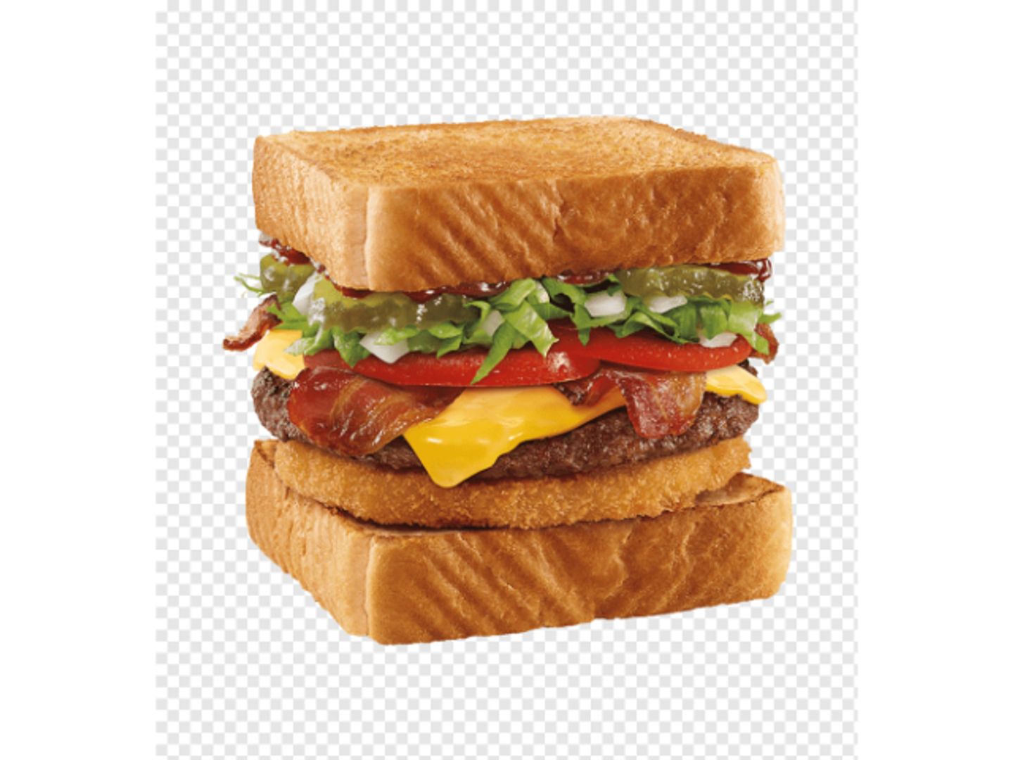 Beef Burger With Toast