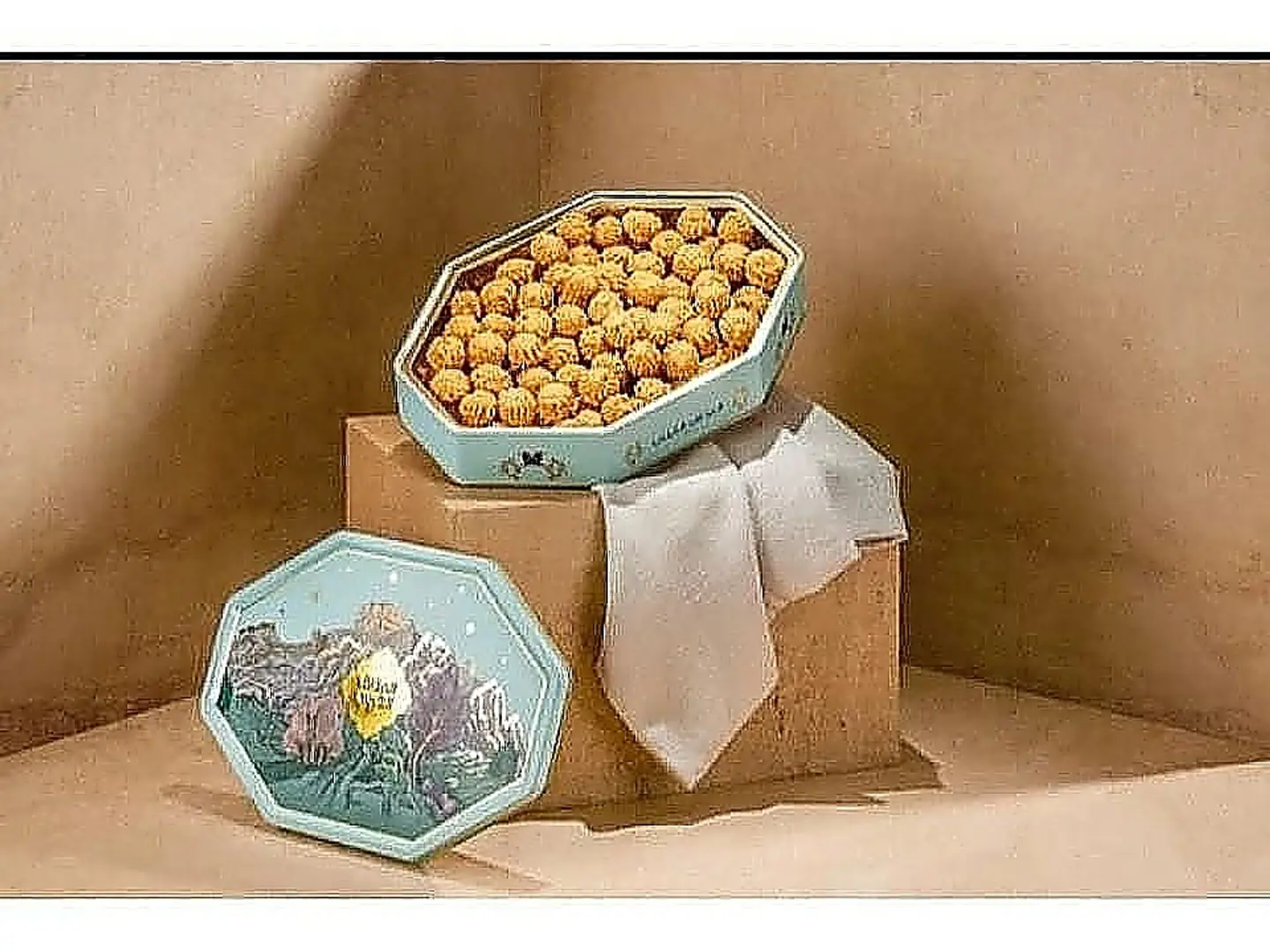 Petit Four With Cream Filling