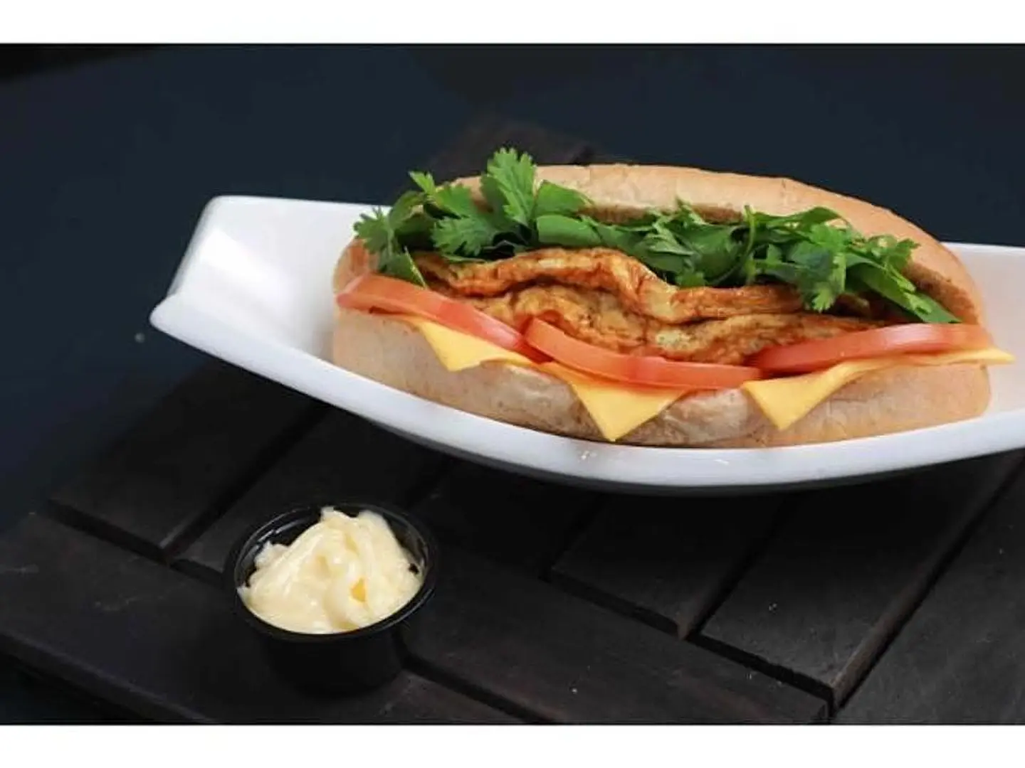 Egg With Roumy Cheese Sandwich