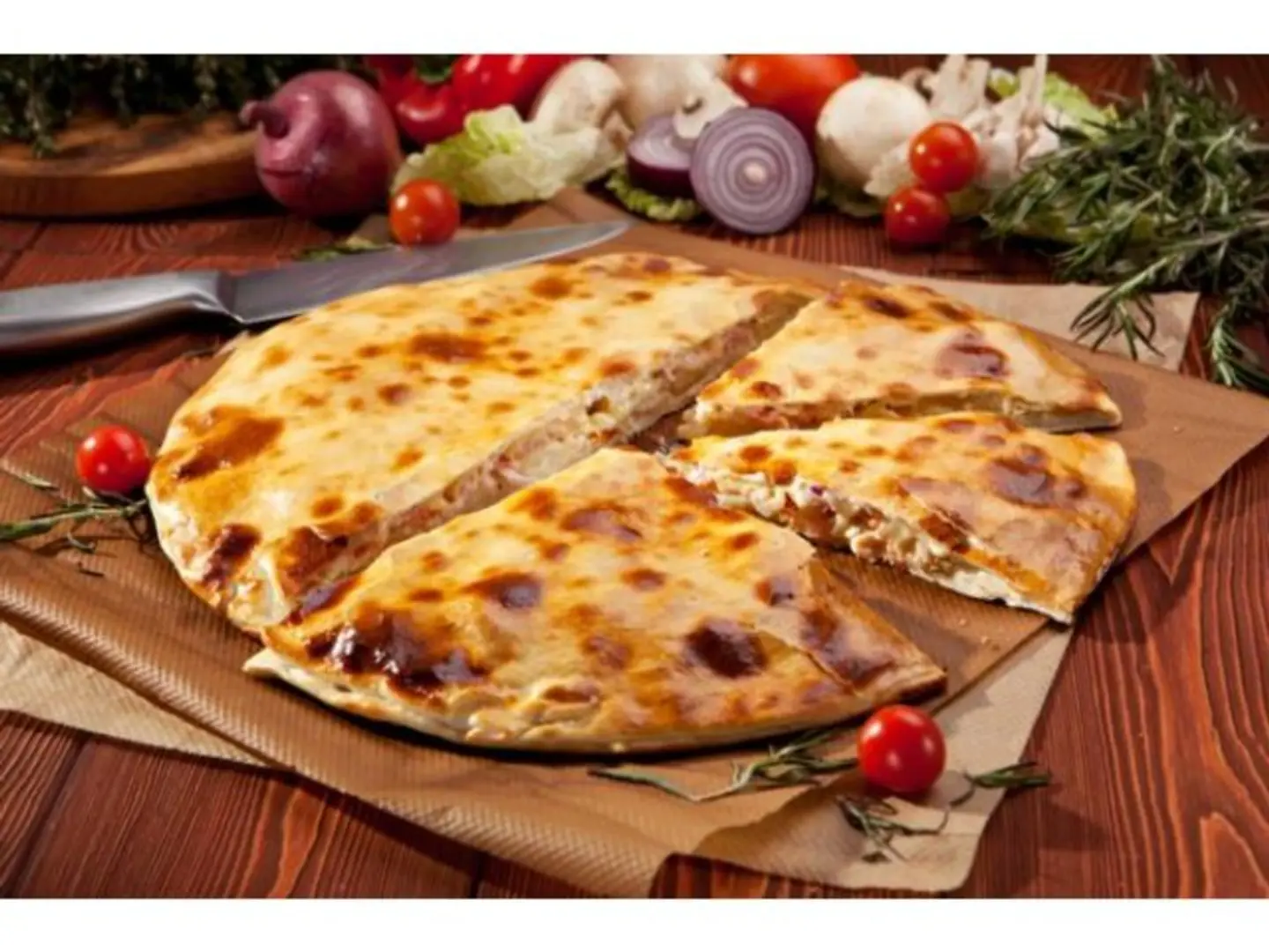 Chicken With Cheese Pie