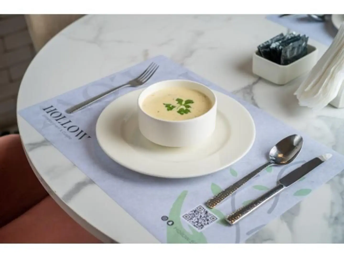 شوربة كريمة دجاج