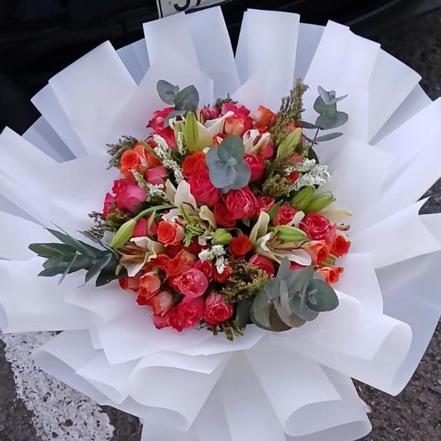 باقة ورد مشكل