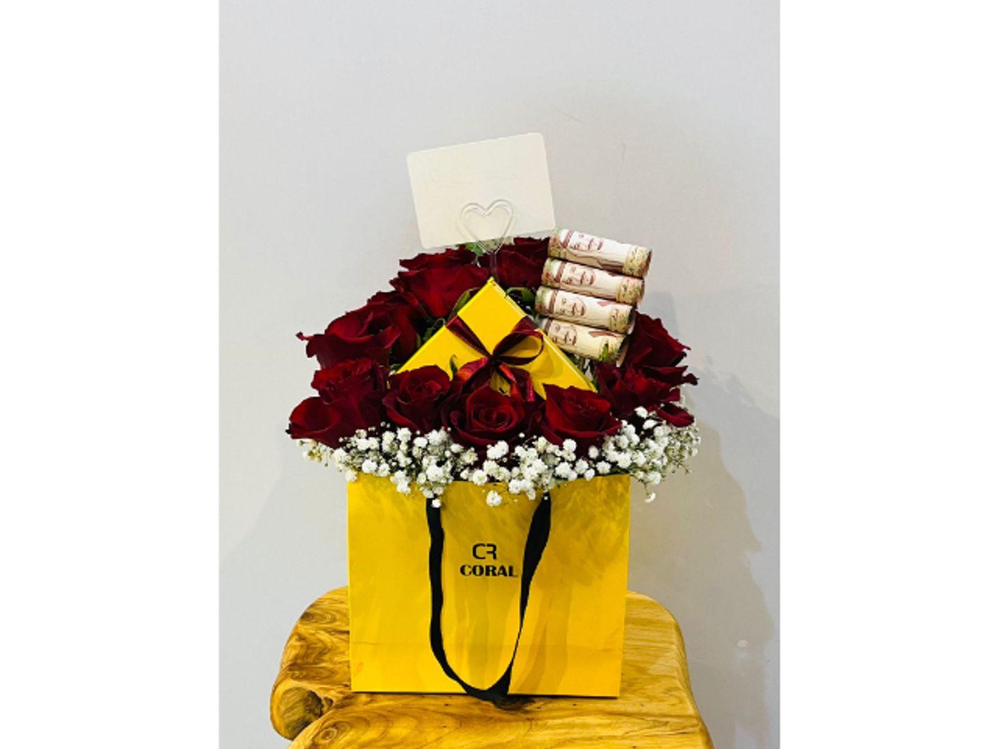 Bouquet With Gift