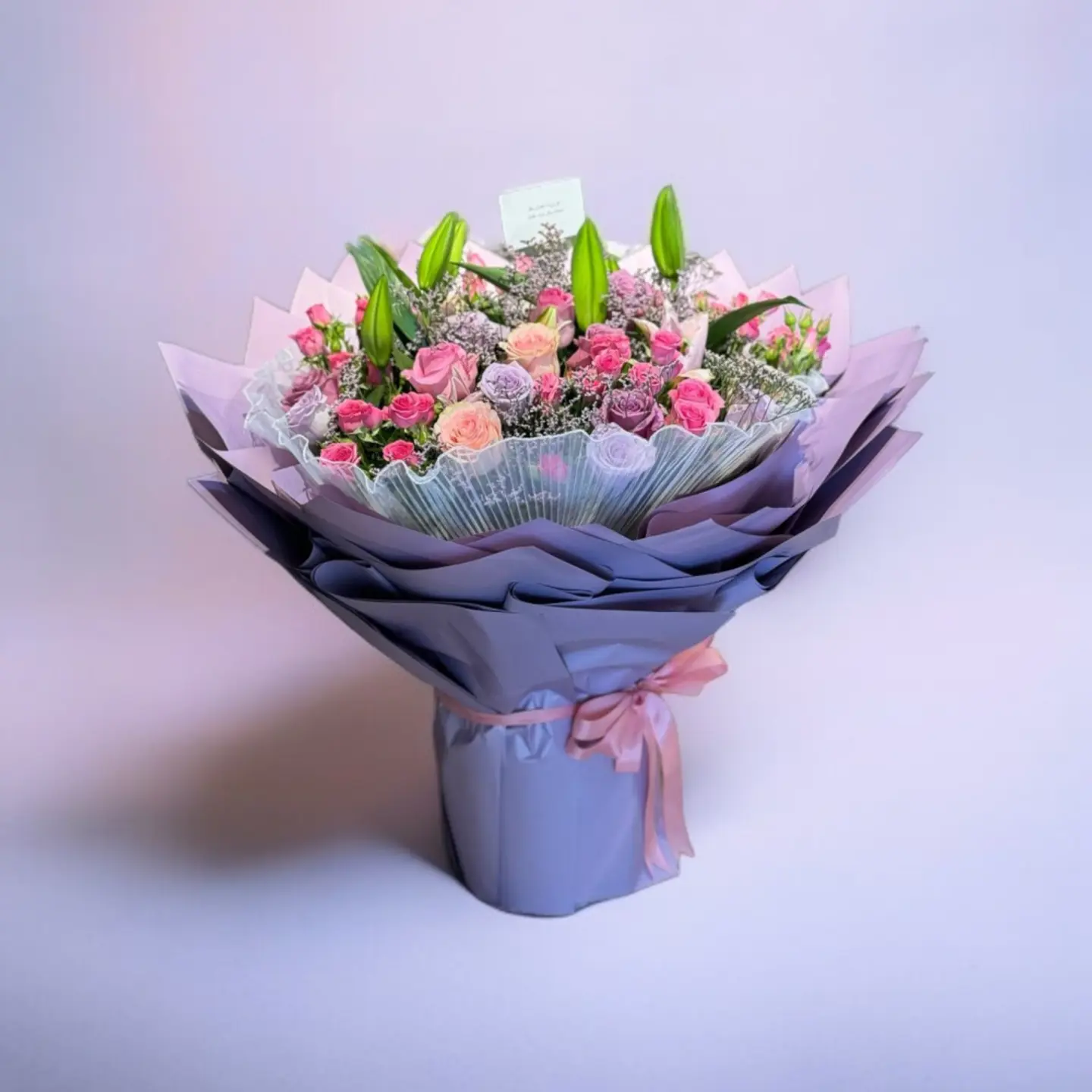 Beauty Bouquet Of Gori And Lilium