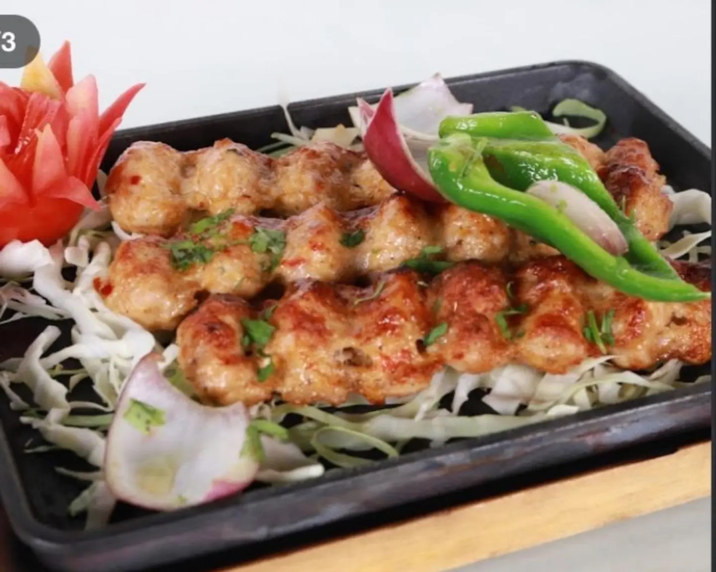 كباب دجاج - ٣ اسياخ