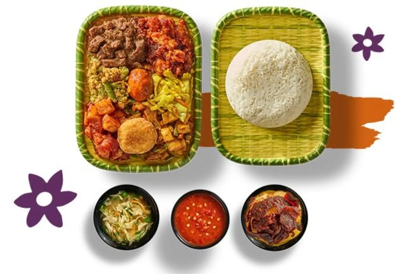 مشكل رز خارجي (مع لحم دندن)