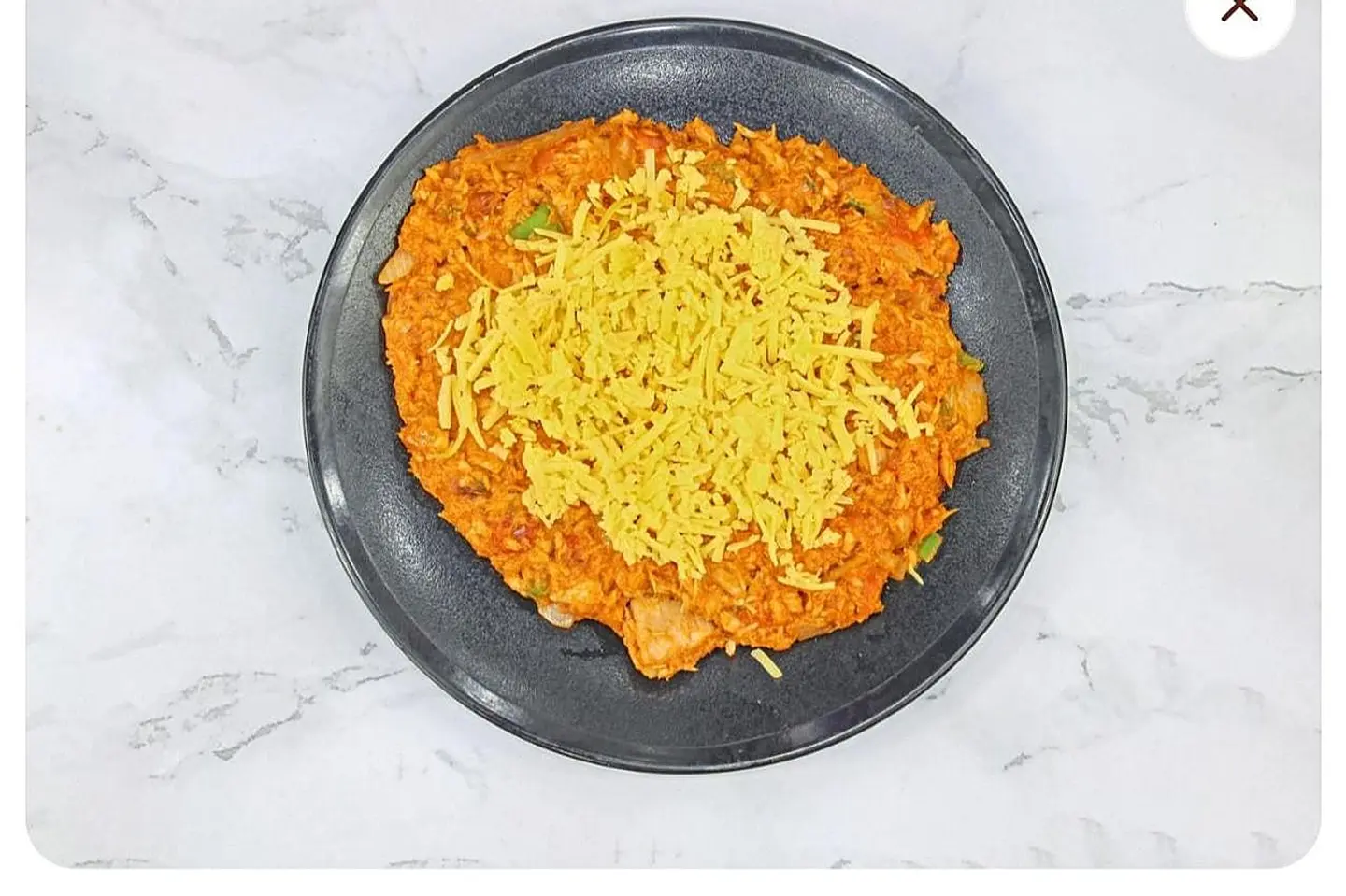 Shakshuka With Cheddar Cheese