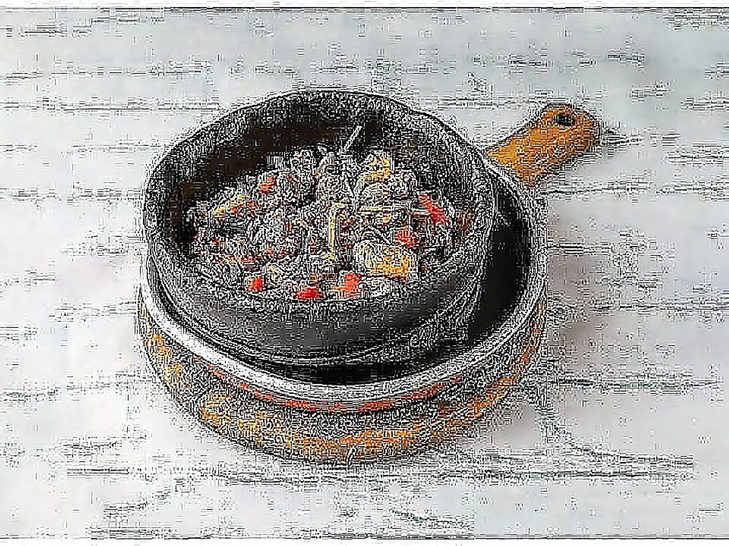 لحم مع طرشي