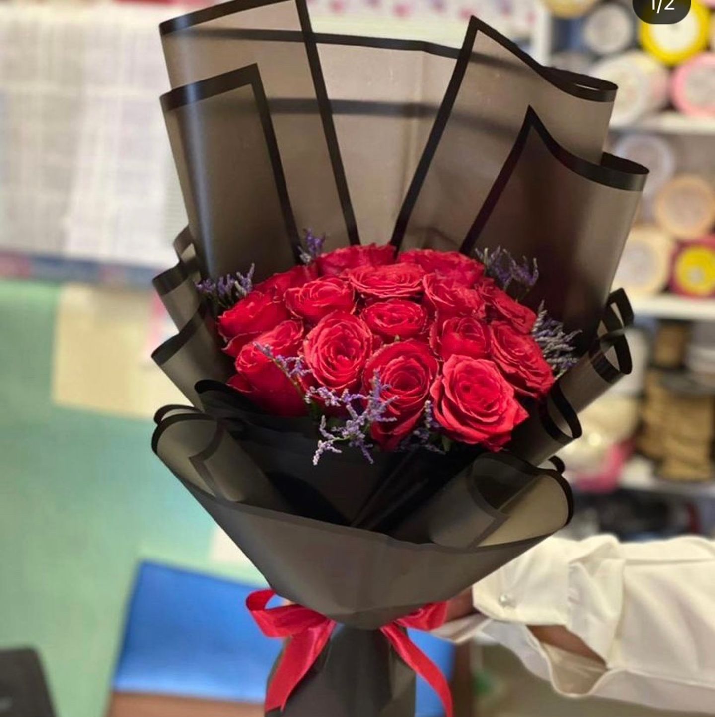 بوكيه احمر