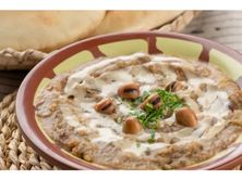 فول بالطحينية