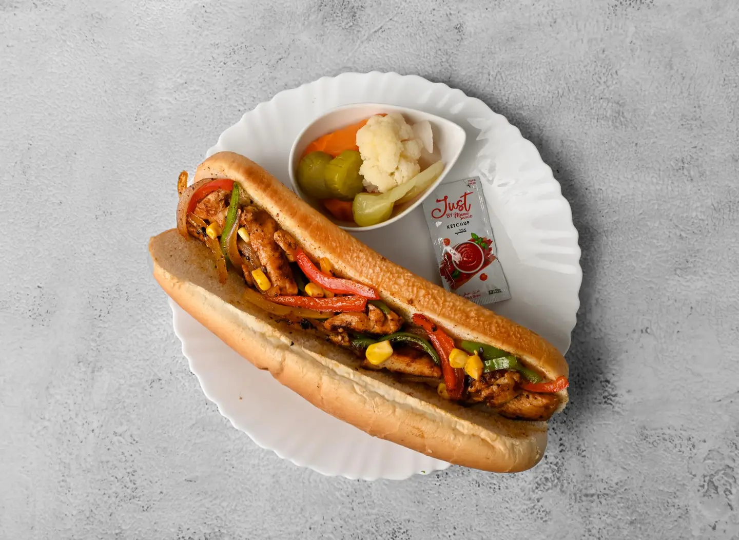 ساندوتش تشيكن ميكسيكان