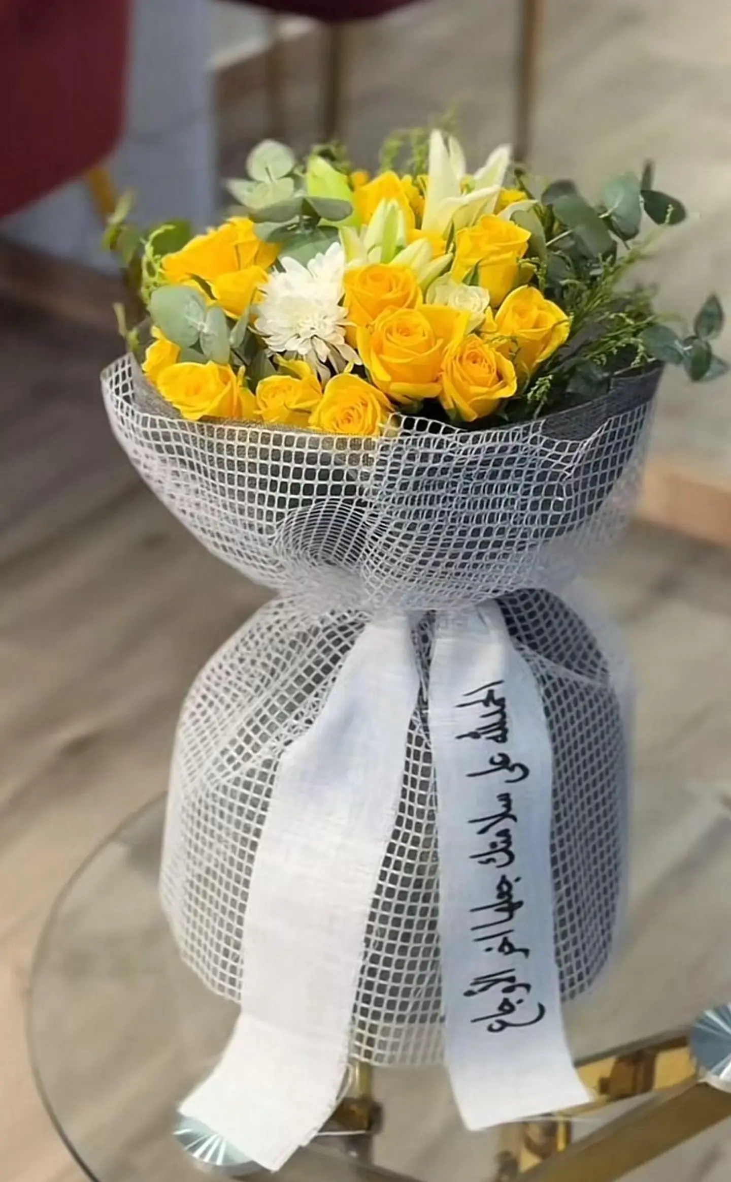 بوكيه ورد السلامه