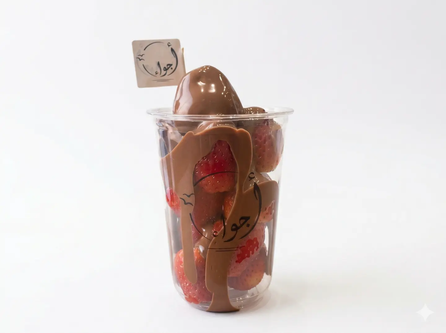 فراولة بالشوكولاته