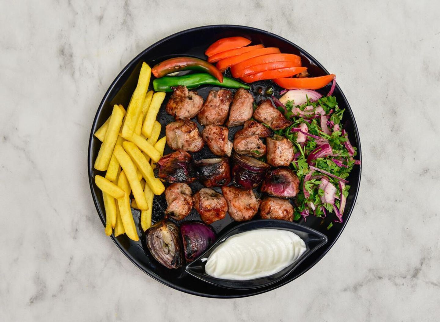 Half Lamb Skewers