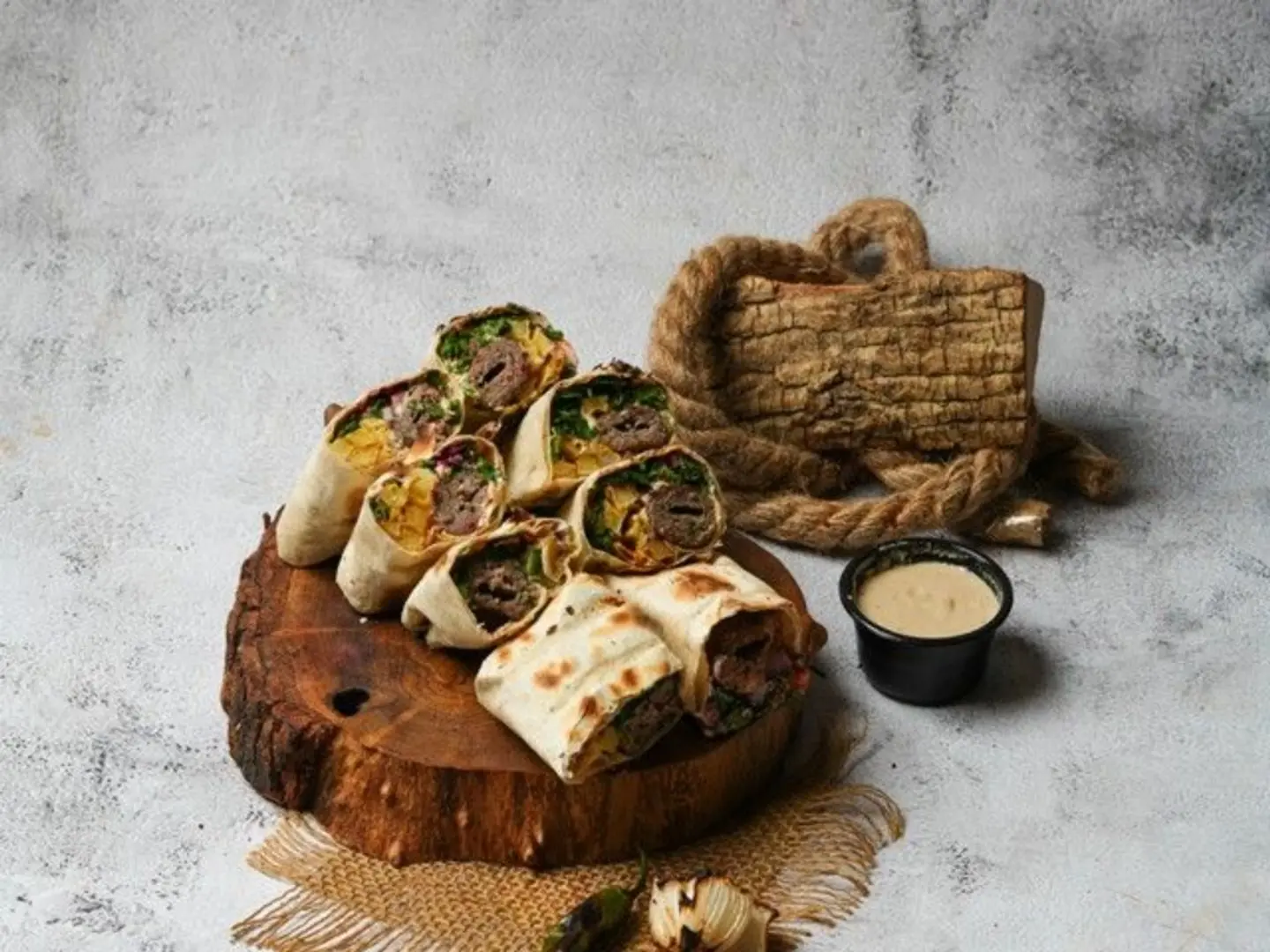Meat Kabab Wraps