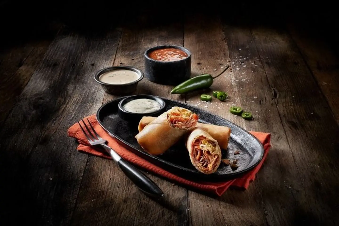 Doner Spring Rolls