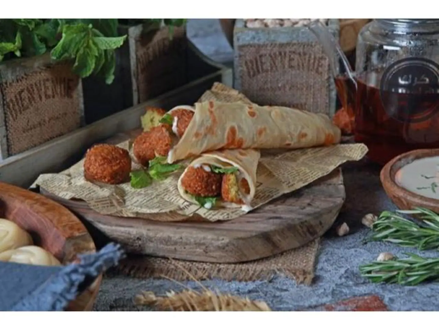 Falafel Chapati