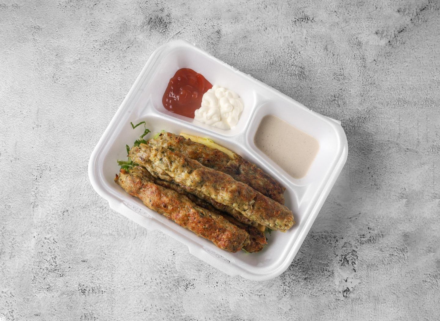 For One Person Chicken Kebab