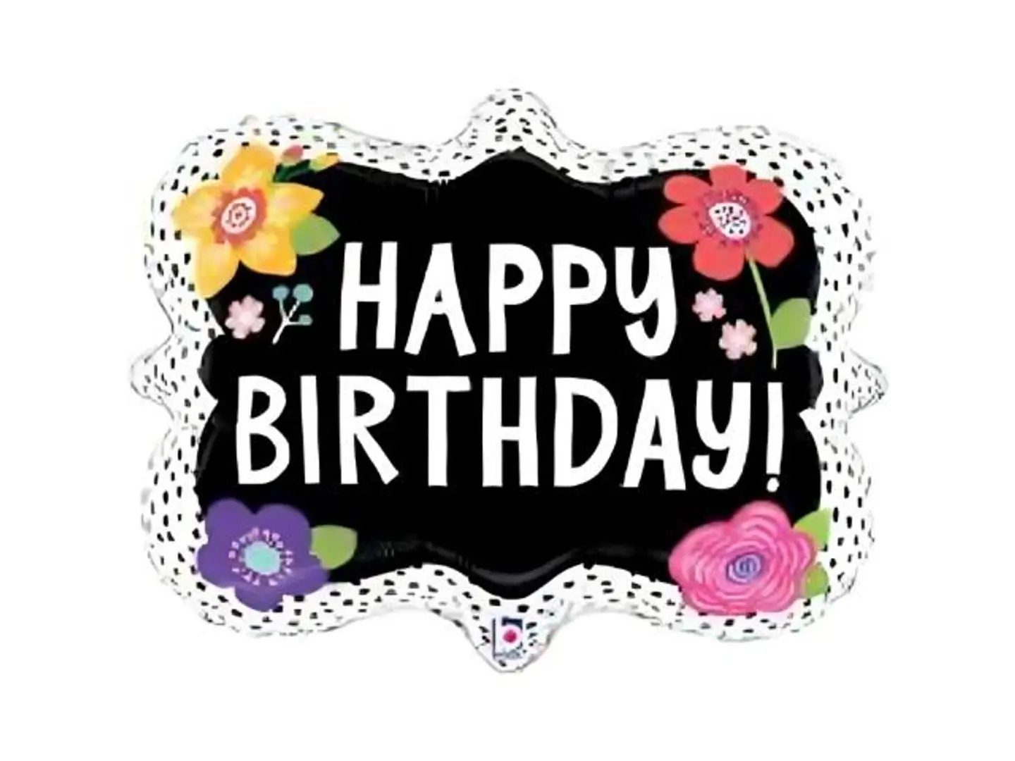 بالون عيد ميلاد قصدير 40 انش 6