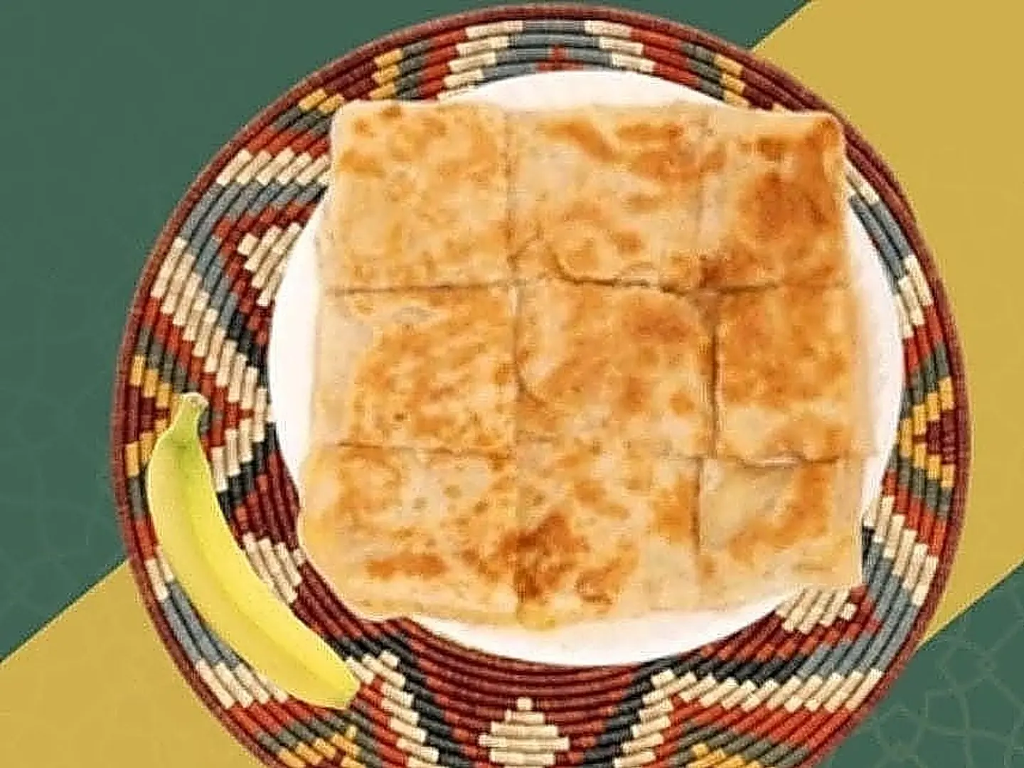 مطبق حلو موز دبل