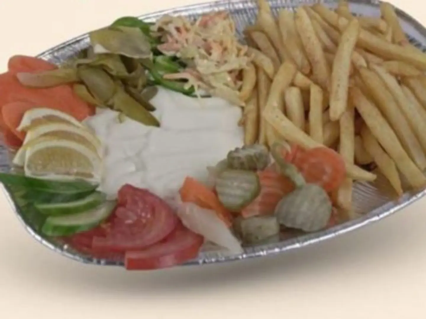 صحن سيرفيس وسط