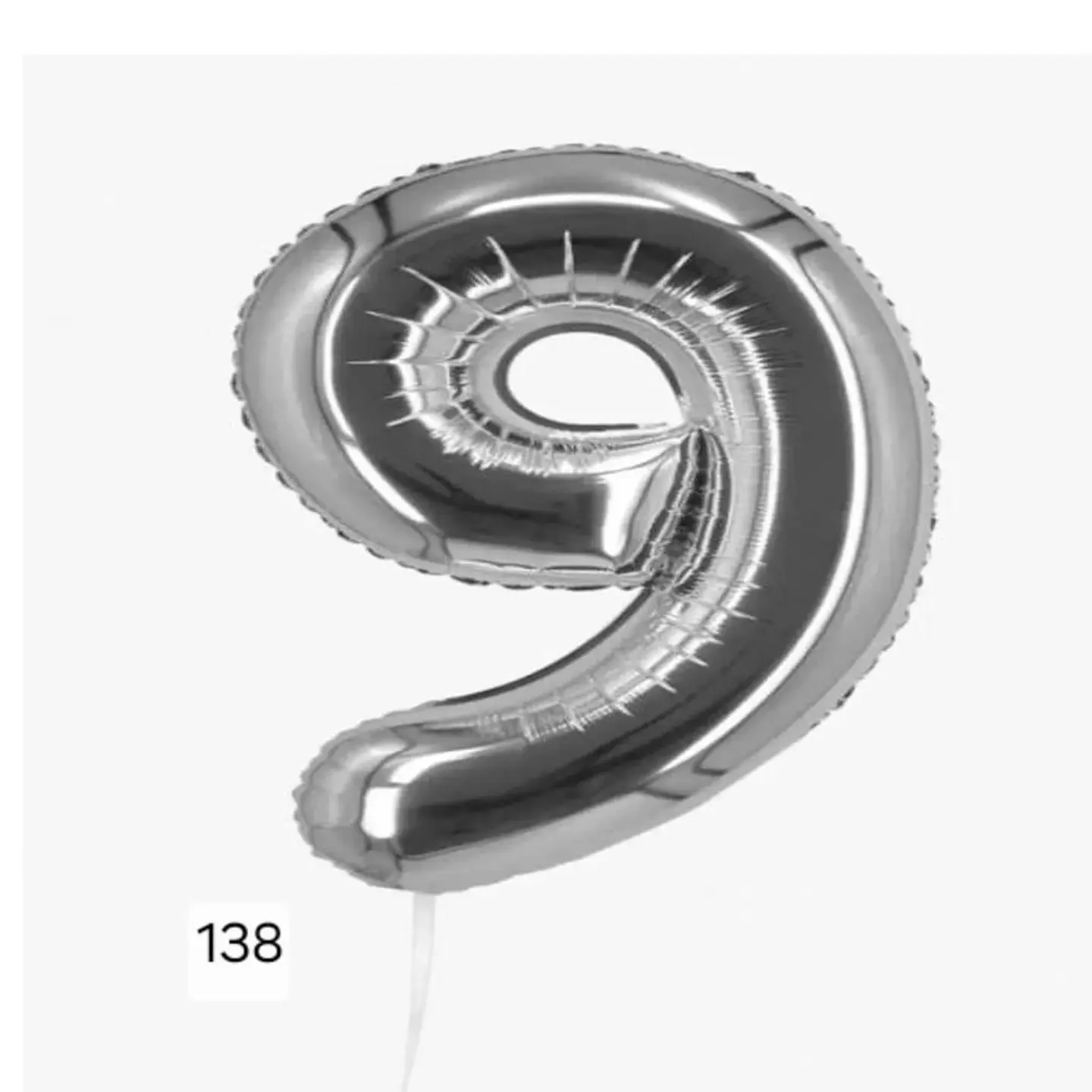 Helium Balloon Catheter Shape 9 Silver