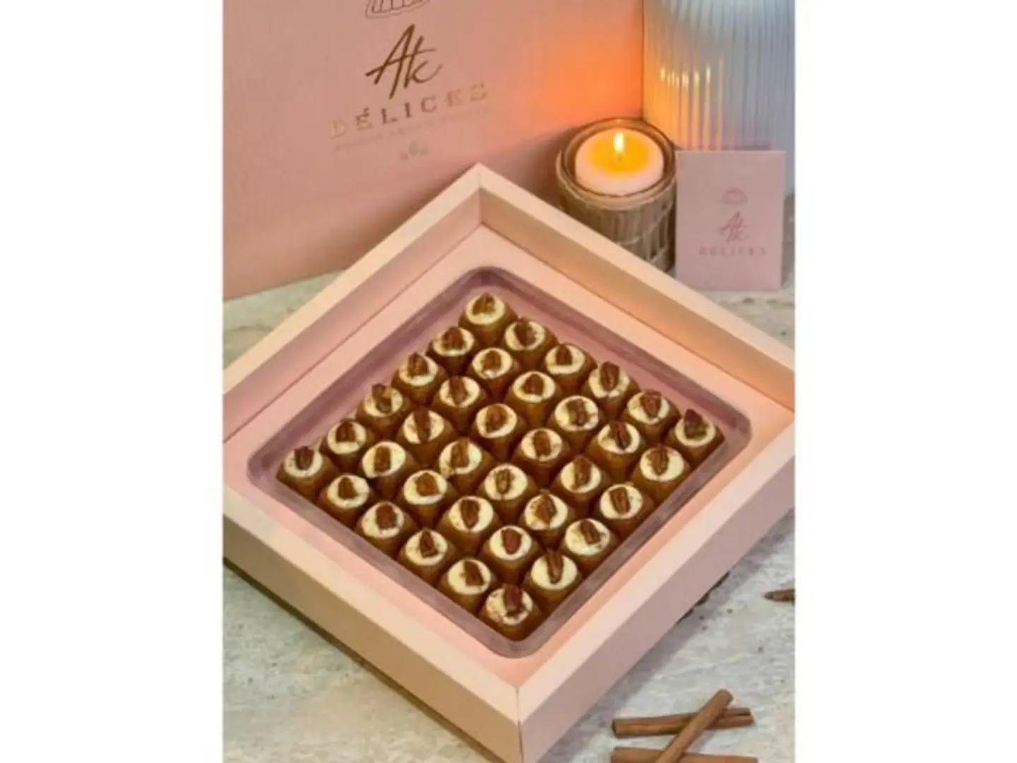 Mini Basboussa Cinnamon