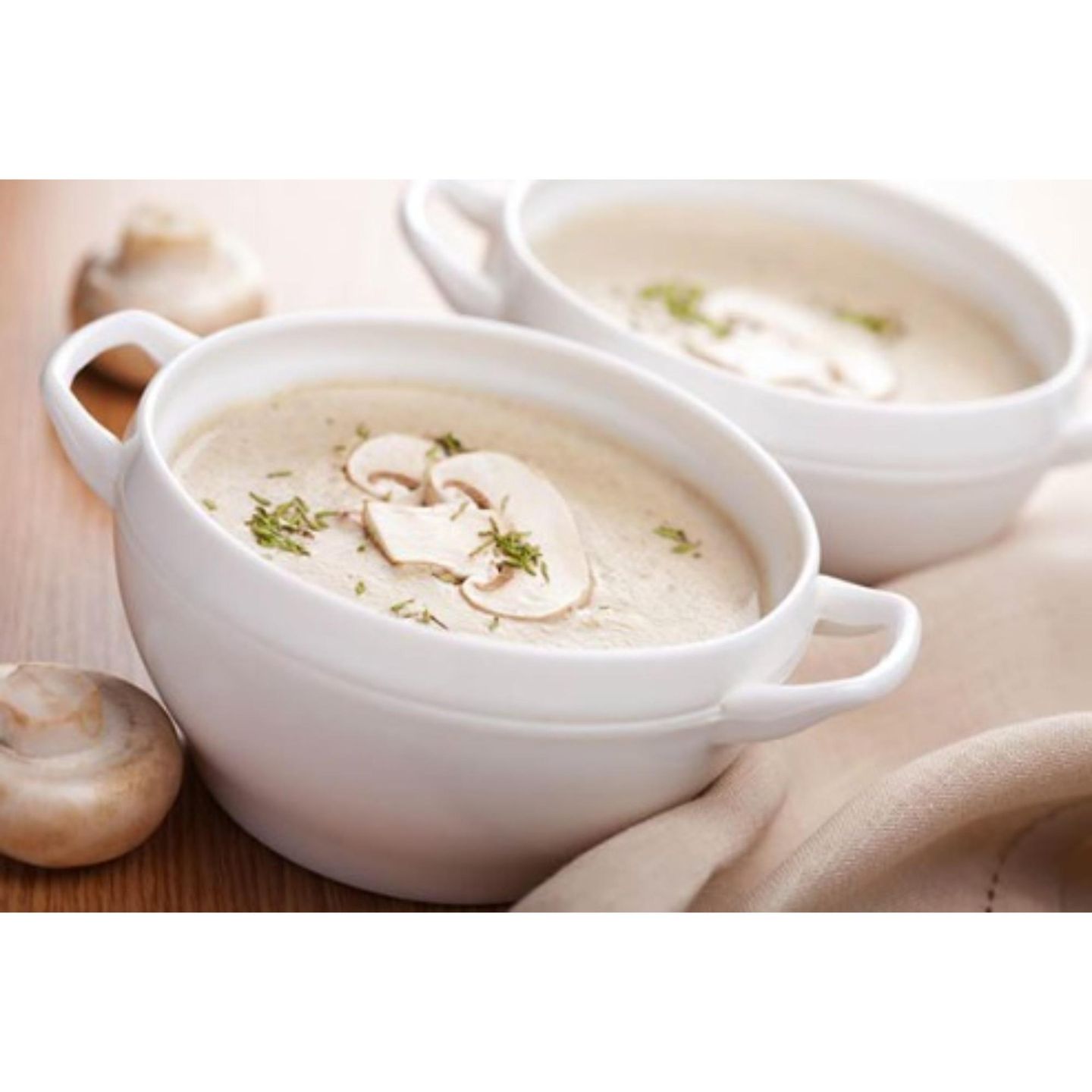 شوربة كريمة الفطر