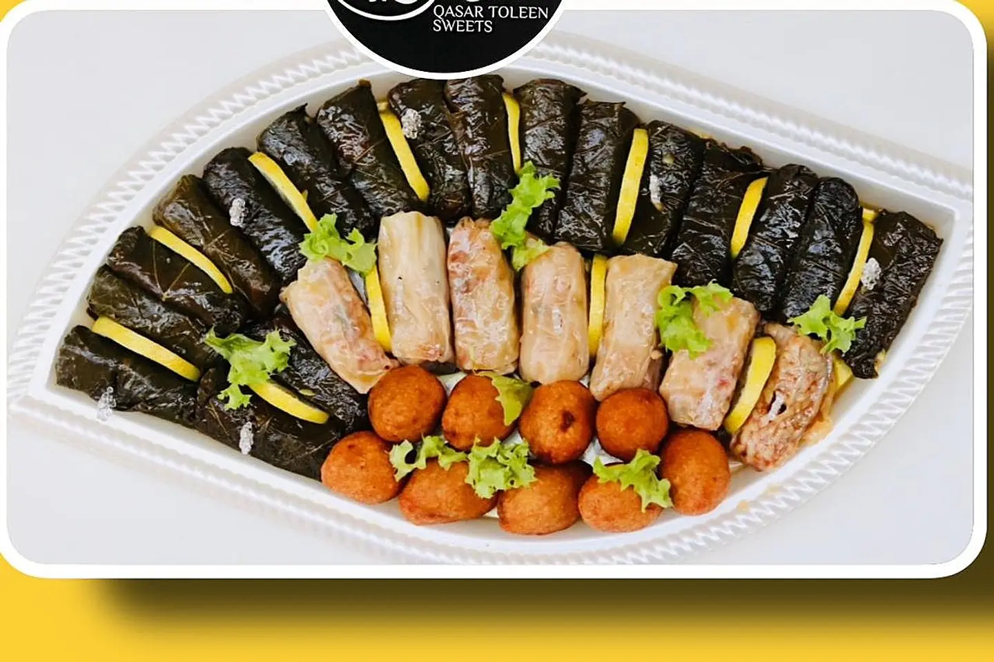 ورق عنب +ملفوف+كبه