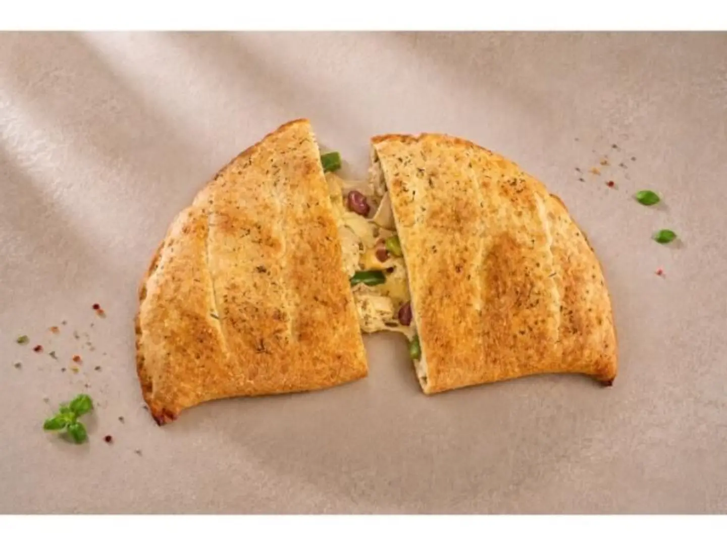 Chicken Alfredo Calzone