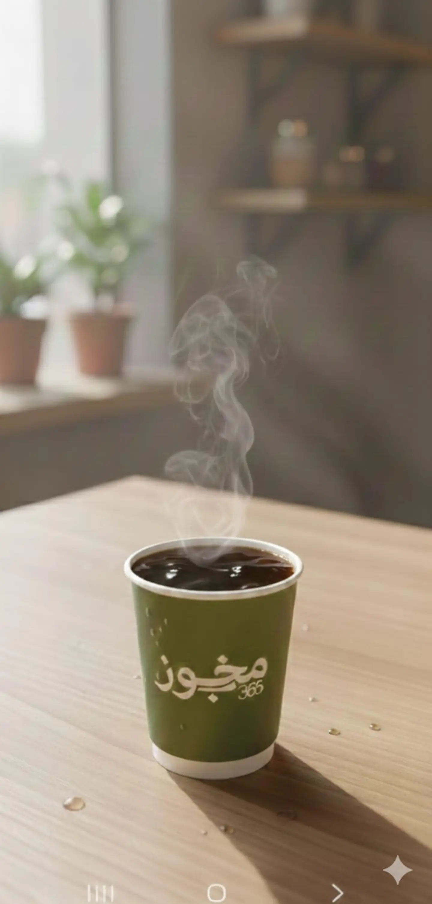 قهوة اليوم الحار