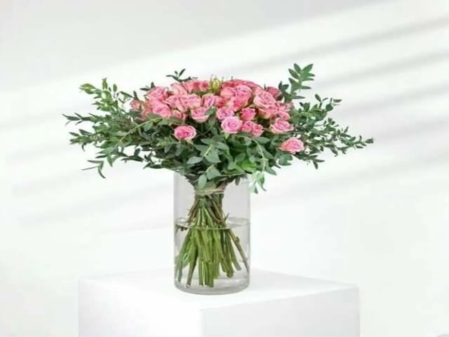 A Vase And A Touch Of The Tranquility In Her Eyes Comforted Me