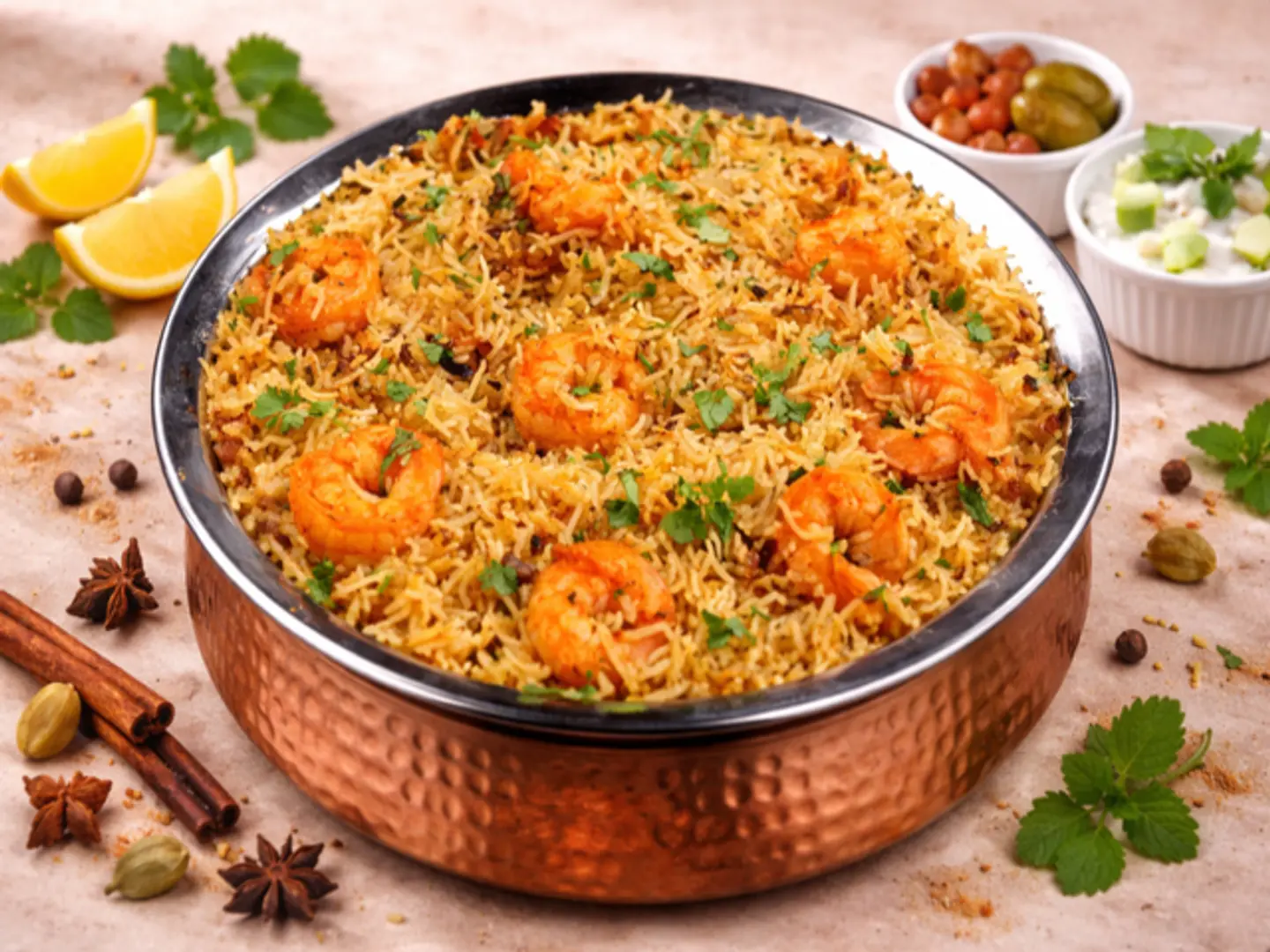 Prawns Biriyani