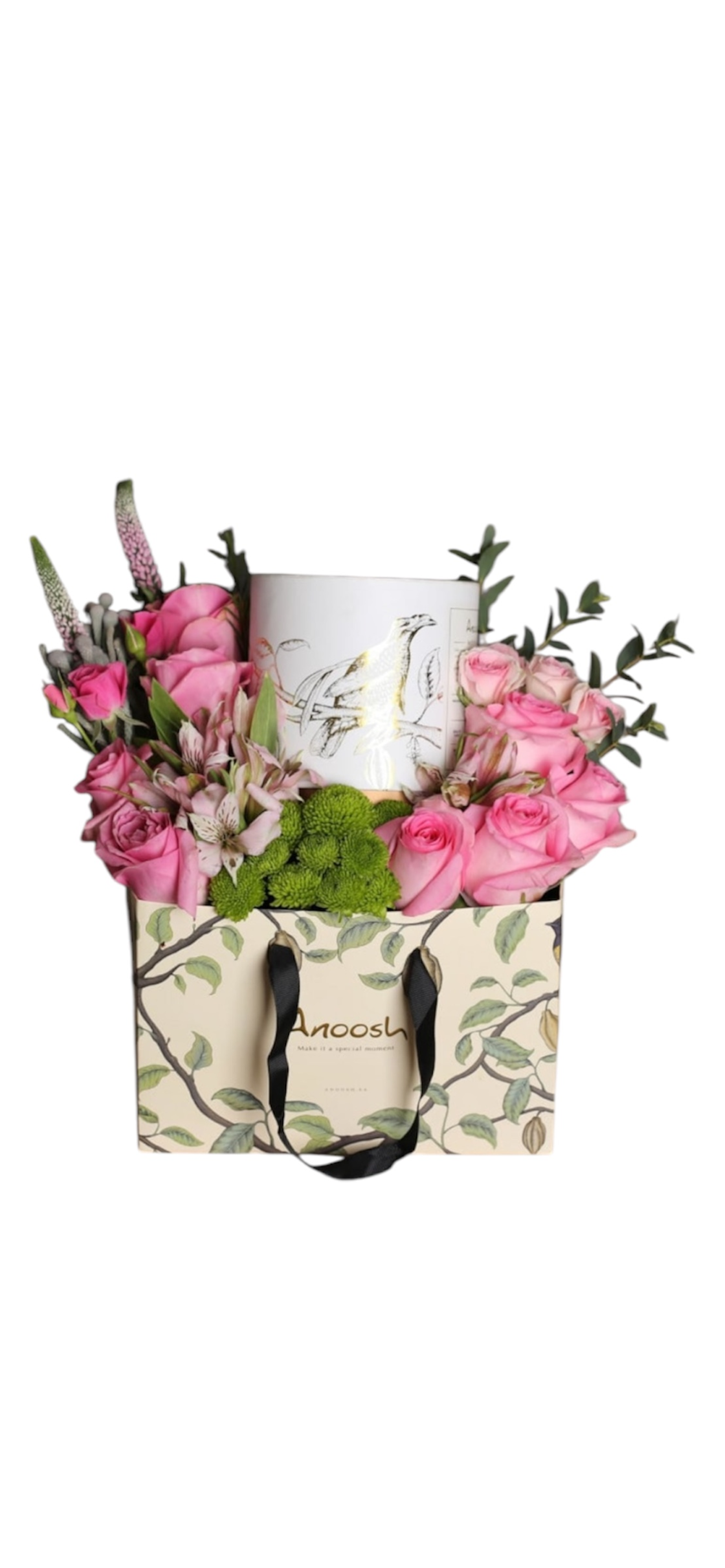 Flower Arrangement With Tofi Bats Anoush