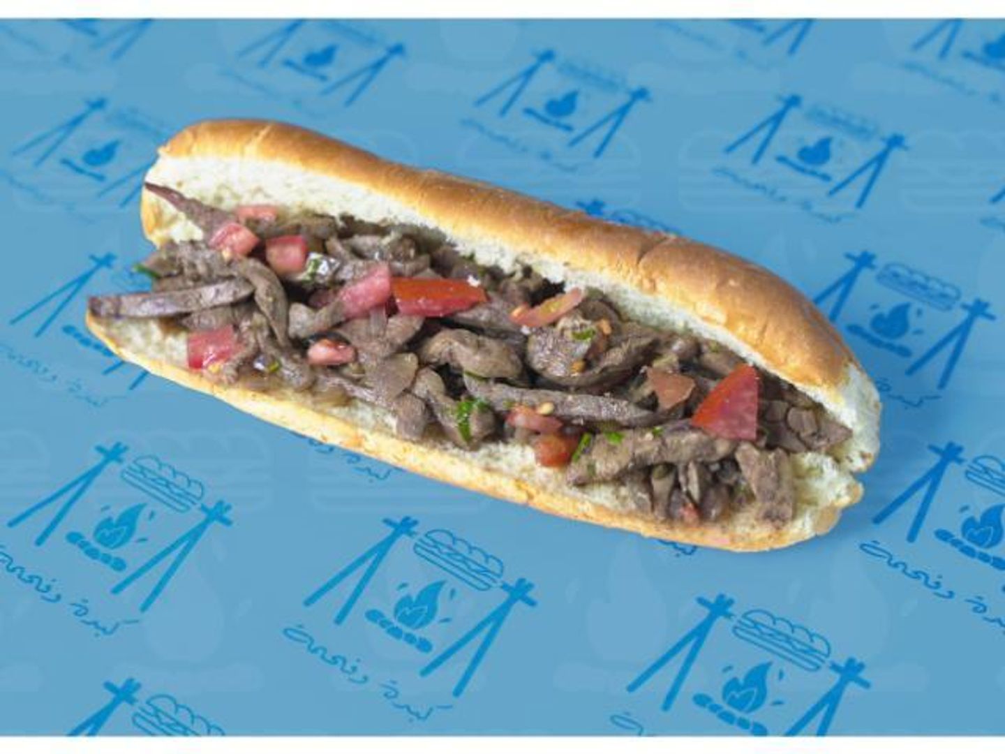 Fresh Camel Liver Sandwich