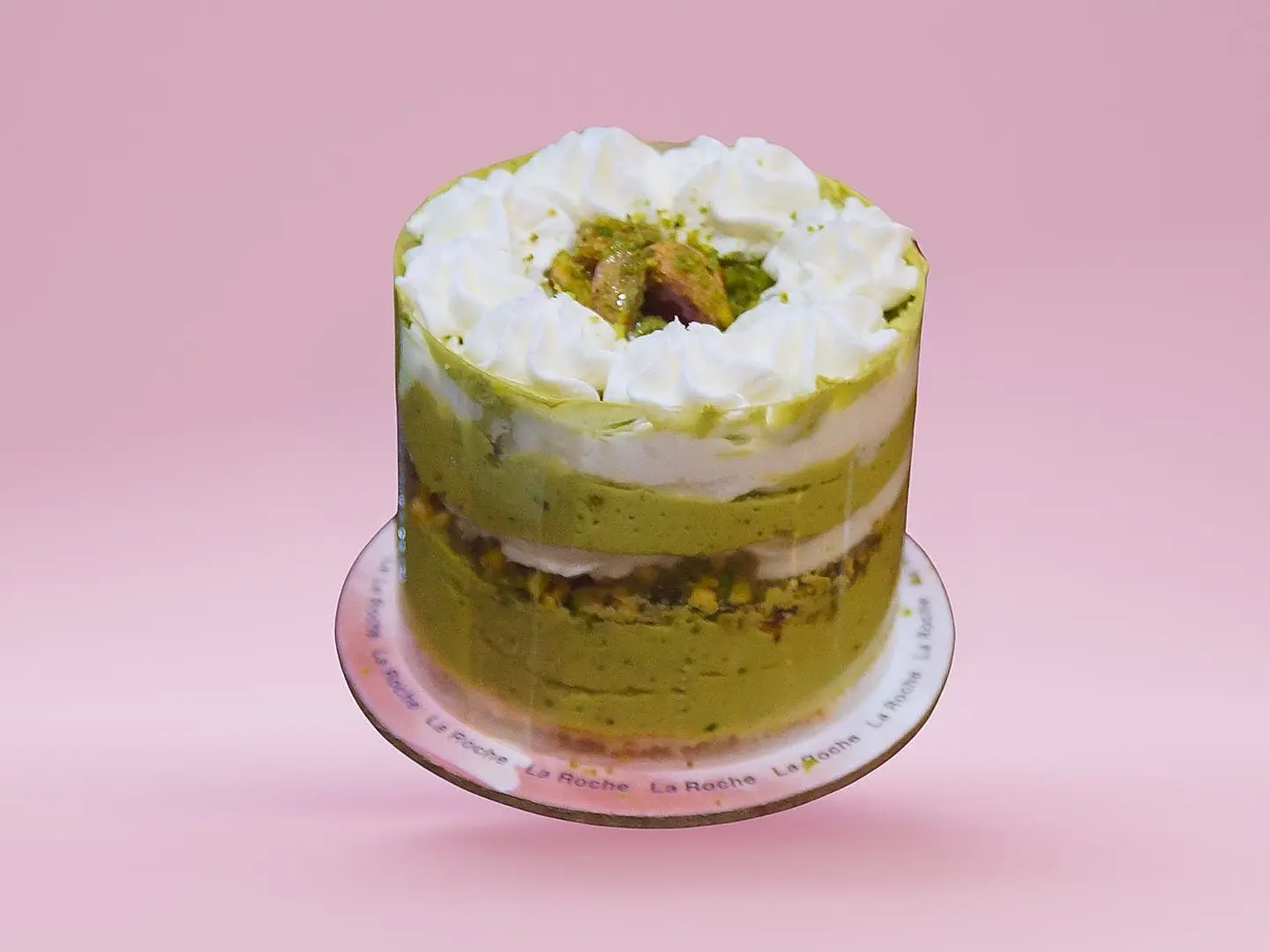 Mini Pistachio Mousse Cake